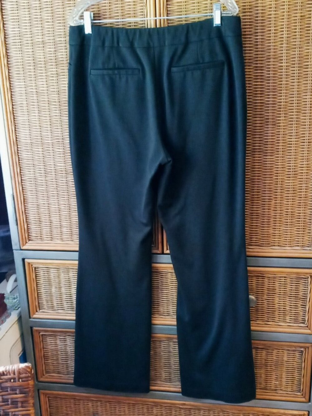 New York & Co. 7th Ave Suiting Collection Black Bootcut Pants Women's Sz L NICE! - Picture 8 of 16